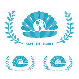 Save The Planet Symbol