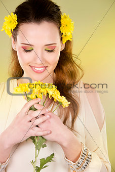 flower woman 
