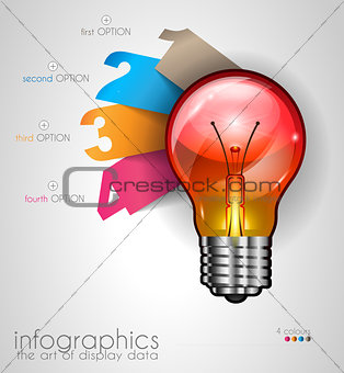 Infographic Layout for Brainstorming Concept background with graphs sketches