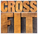 crossfit word abstract