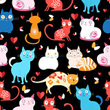 pattern of different cats