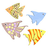  Color Fish design