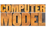 computer model typography