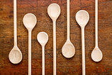 wooden spoon abstract