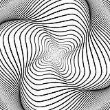 Design swirl movement illusion background