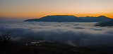 cloudscape in Crimea Mountains