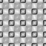 Design seamless monochrome geometric square pattern