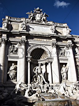 Fountain of Trevi in Rome