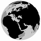 Earth Europe - Globe