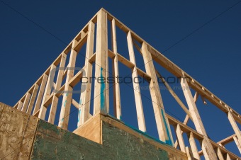 Construction Home Framing.