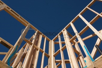 Construction Home Framing.