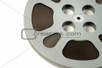 Film reels closeup