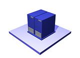 Data Center a Logistics Supply Chain Diagram Object