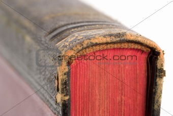 Spine of an old book