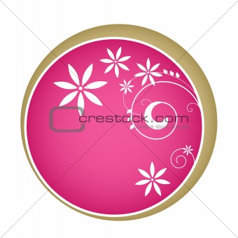 Abstract Pink Frame