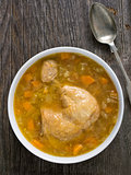 rustic chicken soup