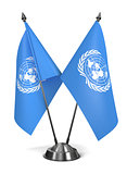 United Nations - Miniature Flags.