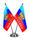 Lugansk People's Republic - Miniature Flags.