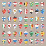 Set of Flat Map Pointers With World States Flags