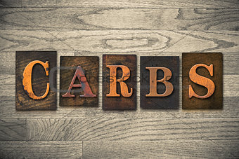 Carbs Wooden Letterpress Theme