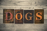 Dogs Wooden Letterpress Theme