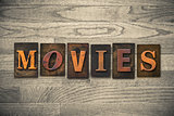 Movies Wooden Letterpress Theme