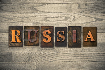 Russia Wooden Letterpress Theme