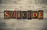 Suicide Wooden Letterpress Theme