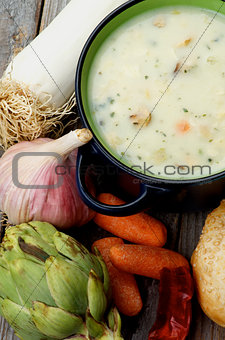 Artichoke Creamy Soup