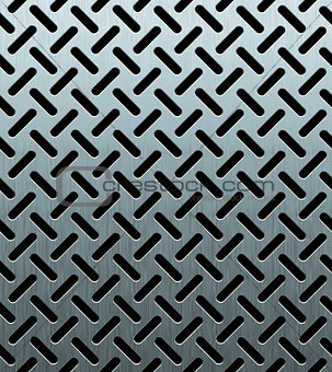 texture of perforated metal sheet