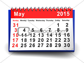 may 2015 calendar
