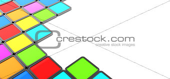 colorful tiles background