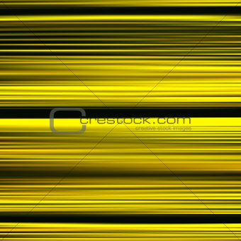 Gold waves background. Metal plate with reflected light. Vector