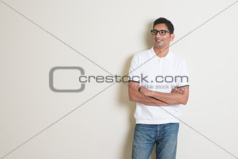 Indian guy looking side