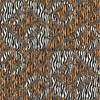 Striped patterned texture 