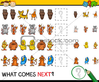 what comes next game cartoon