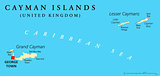 Cayman Islands Political Map