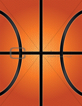 Basketball Texture Background Illustration