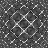 Design warped monochrome geometric pattern