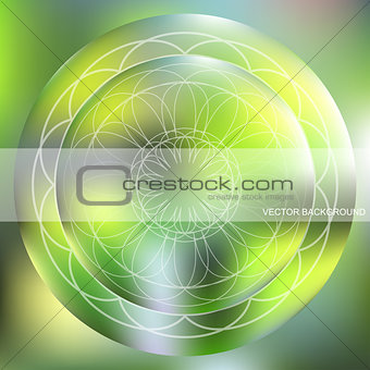 background with a circular pattern