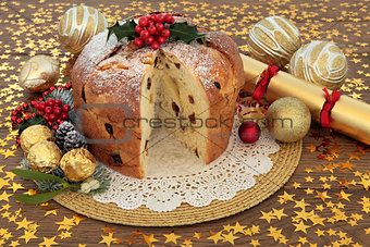 Panetone Christmas Cake