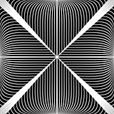 Design monochrome abstract lines background