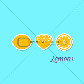 Creative design with lemons