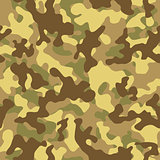 Desert Camouflage Seamless Pattern