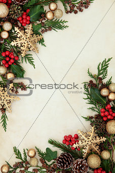 Christmas Decorative Border 