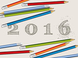 Pencils and corected 2016 text