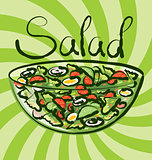 Vector Green Salad