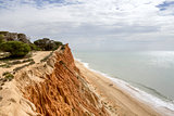 Western Algarve Cliffs Atlantic beach scenario.