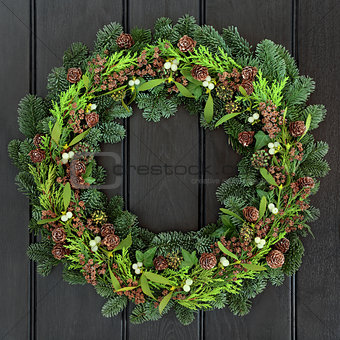 Traditional Winter Wreath