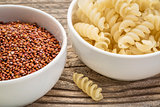 quinoa grain and pasta